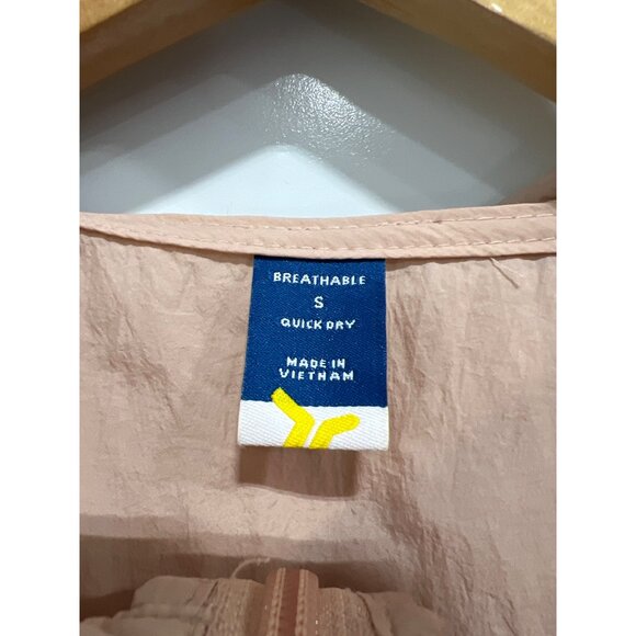 Old Navy Parka Jacket Size Small Long Sleeve Hooded Tunic Length Pink Outerwear - Picture 4 of 9